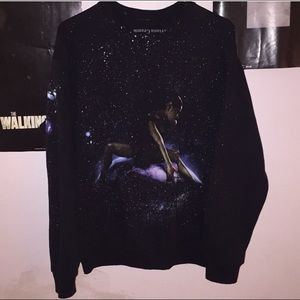 God is a woman crewneck